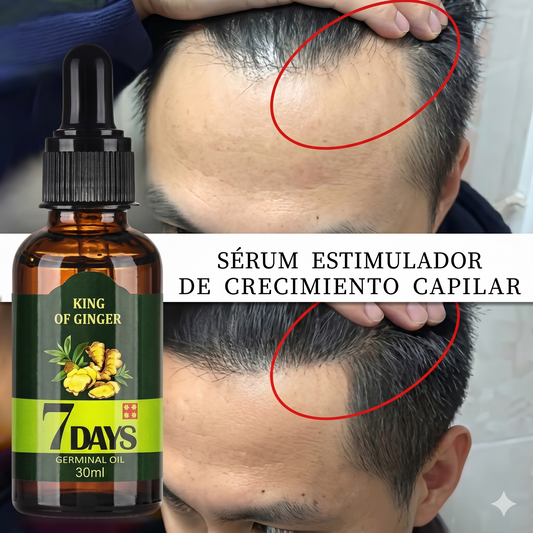 Serum diseñado para recuperar el crecimiento natural de tu cabello desde la raíz